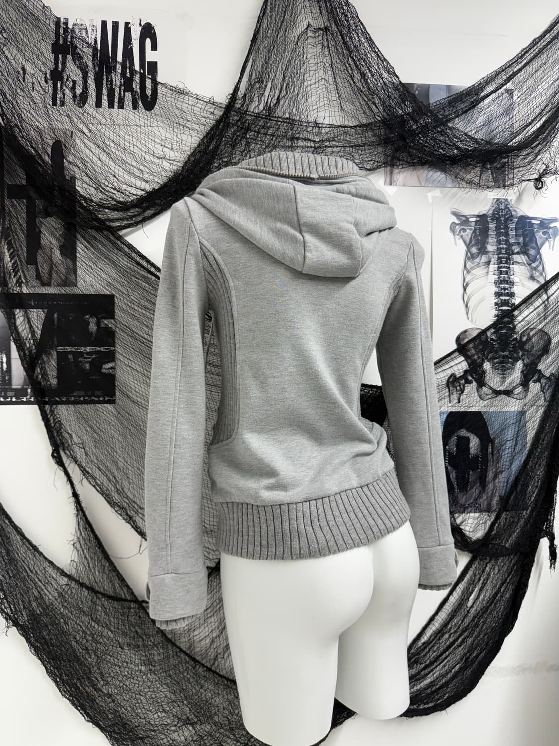00s pinterest mood double collar hood 상품이미지10