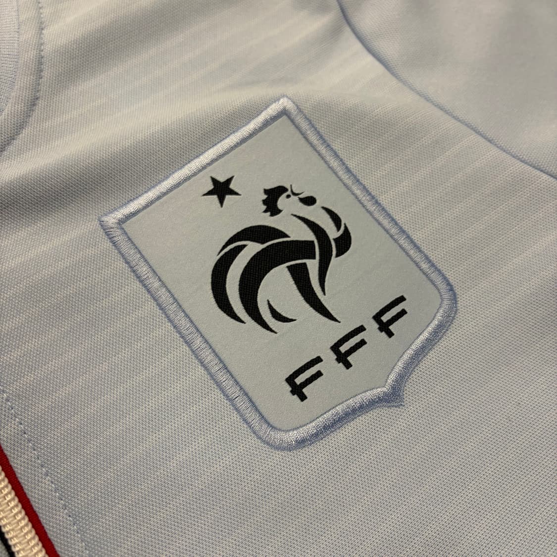 [M] 13s 나이키 프랑스 FFF 트랙 져지 집업 자켓 하늘 D987 상품이미지4