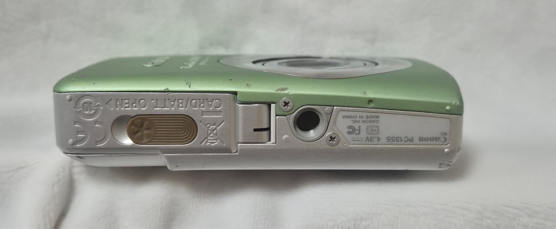 빈티지 디카) 캐논 익서스95 그린 파워샷 판매 상품이미지6