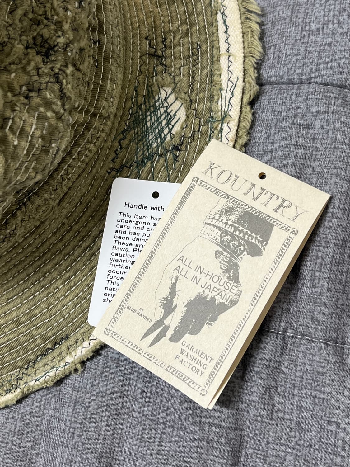 캐피탈 노인과 바다 크러쉬 버킷햇 상품이미지5