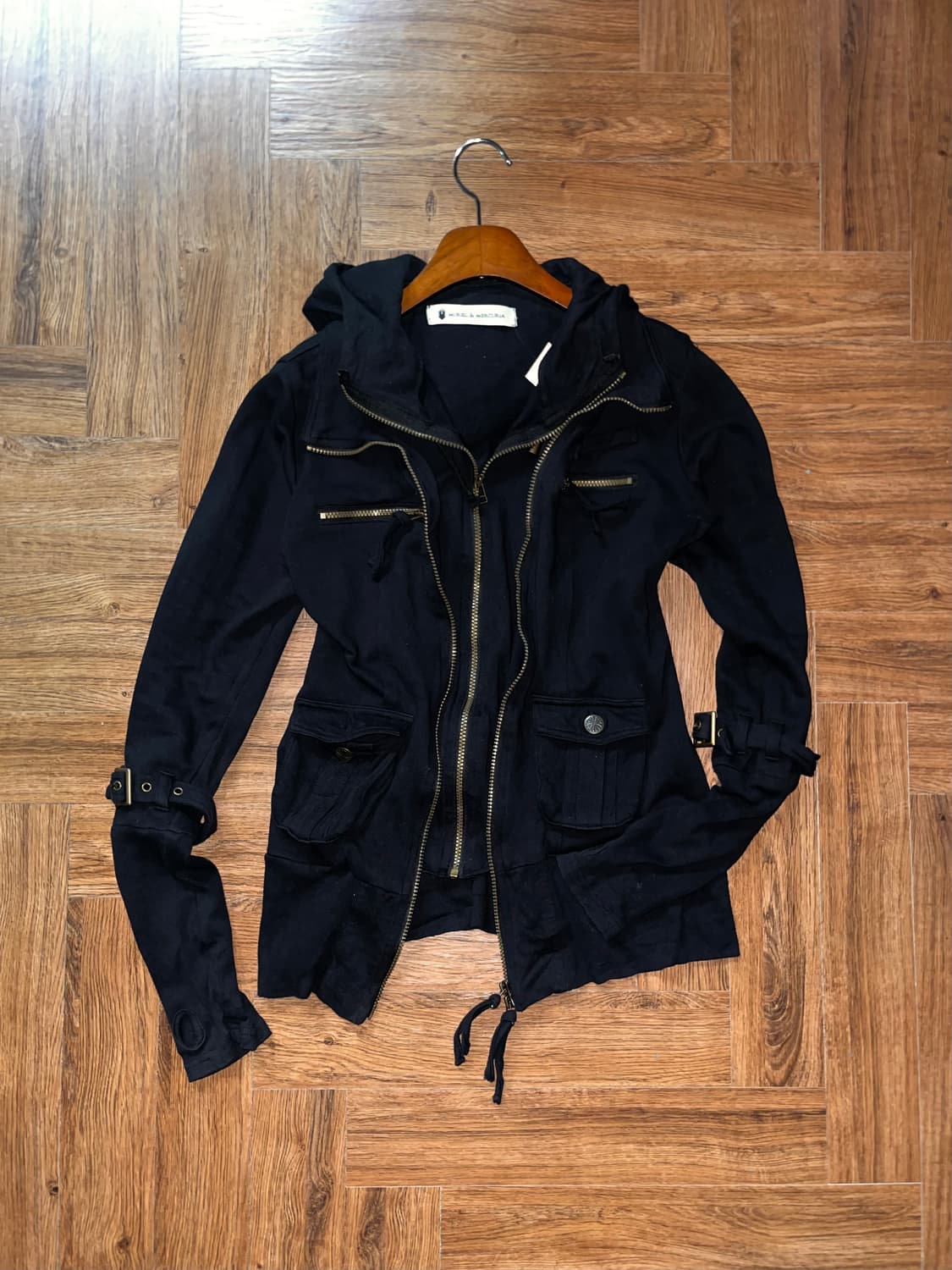 빈티지 투웨이 포켓 디테일 집업 상품이미지4