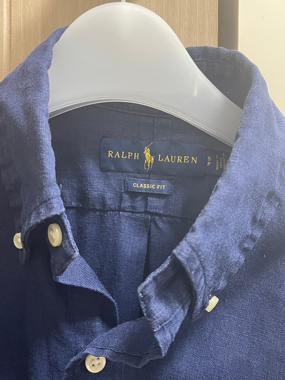 폴로 (Polo) 린넨셔츠 클래식핏 S 상품이미지4