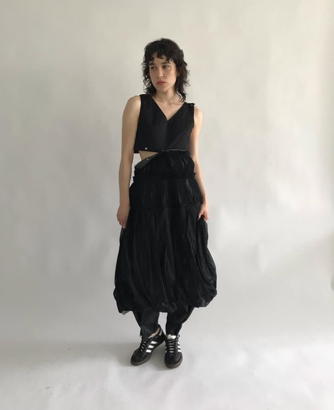에옹쓰 2025SS SHASHA dress(Black) 상품이미지2