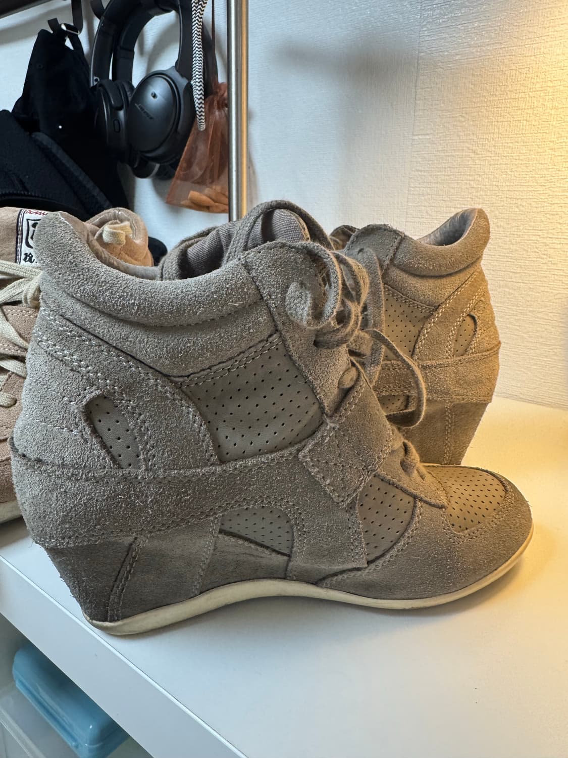 Ash 하이탑 스니커즈 36사이즈 카키 상품이미지2