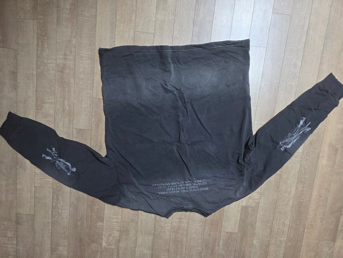 폴리테루 베르세르크 롱슬리브 차콜 4사이즈 상품이미지2