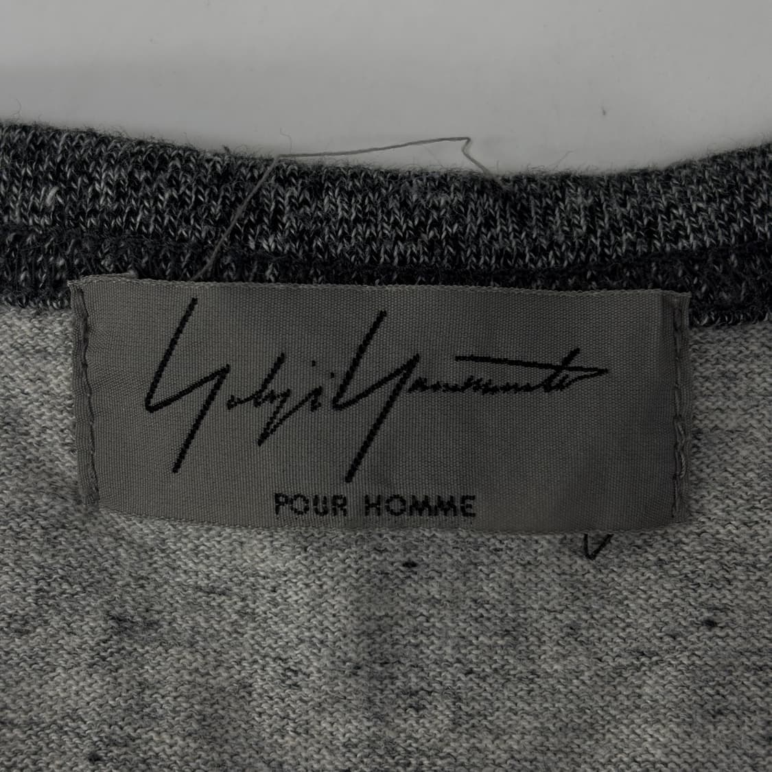 요지야마모토 뿌르옴므 원포켓 반팔티 상품이미지3