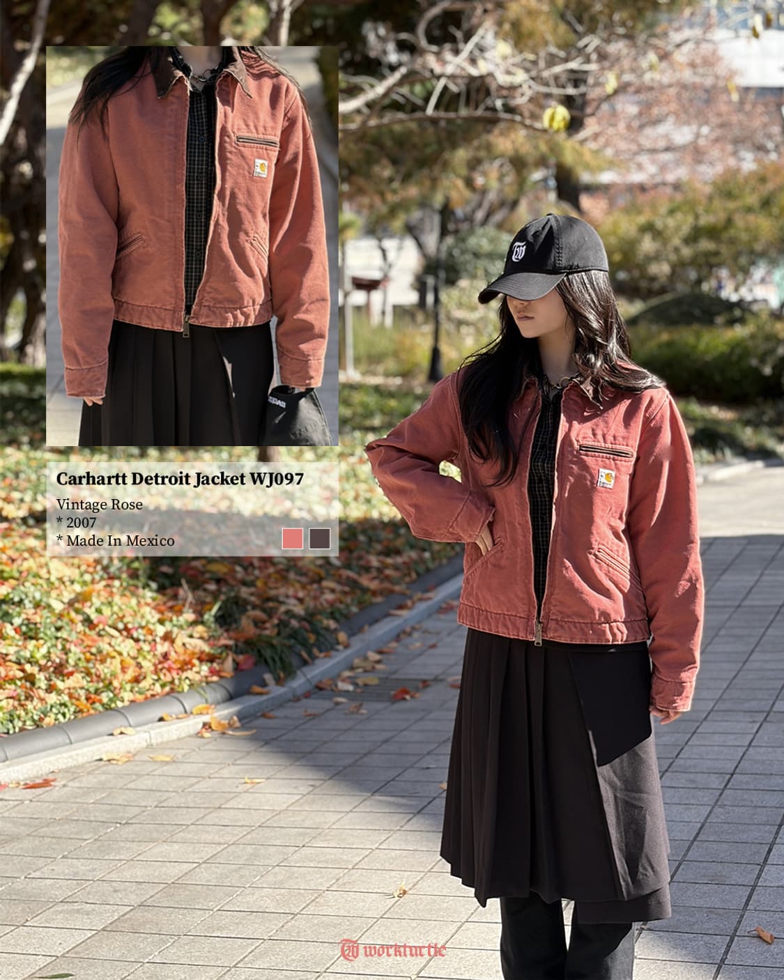 칼하트 디트로이트 WJ097 VRS S/R 상품이미지2