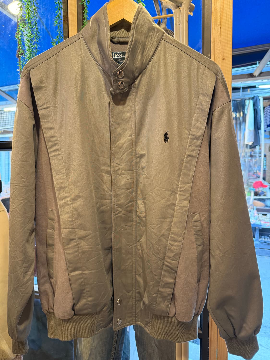 폴로 랄프로렌 블랙포니 웜그레이 블루종 상품이미지1