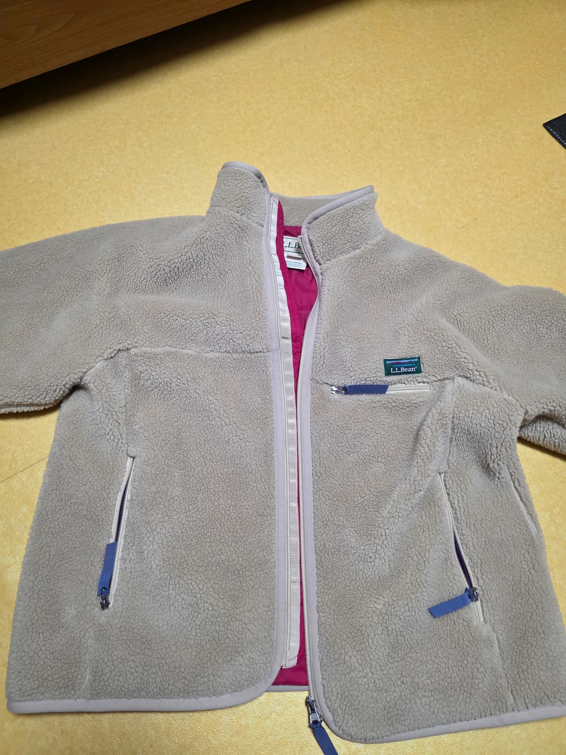 L.L.Bean japan edition 탑샴보아후리스 아이보리 L사이즈 상품이미지1