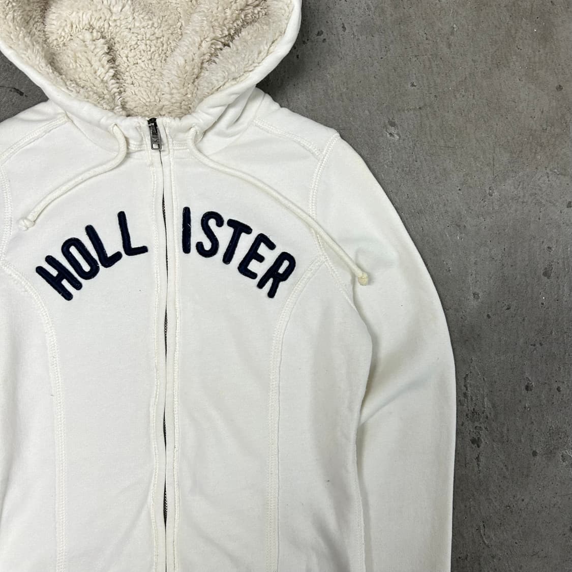 홀리스터 양털 후드집업[1387] 상품이미지3