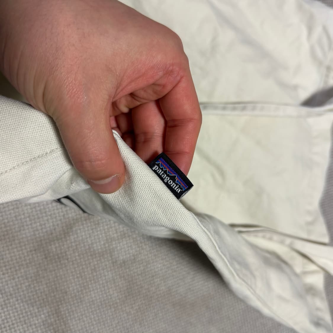 파타고니아 아이보리 토트백 상품이미지6