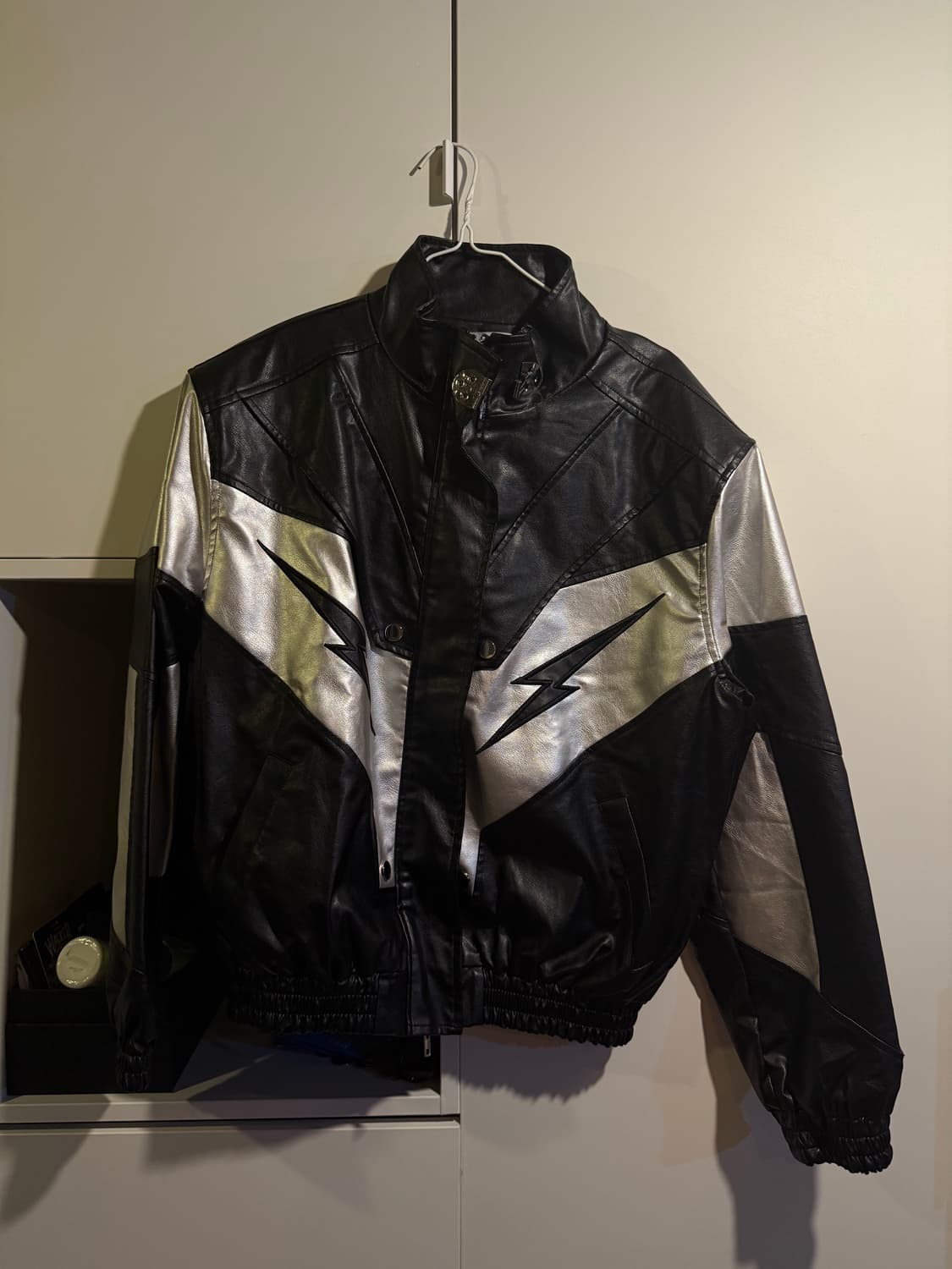 (새 상품M) Aelfric Eden 레이싱 파넬 가죽 자켓 (US) 상품이미지2