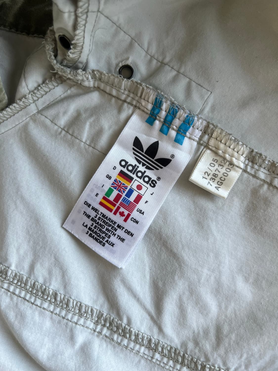 빈티지 아디다스 오리지널스 유틸리티 셔츠 드레스 상품이미지7