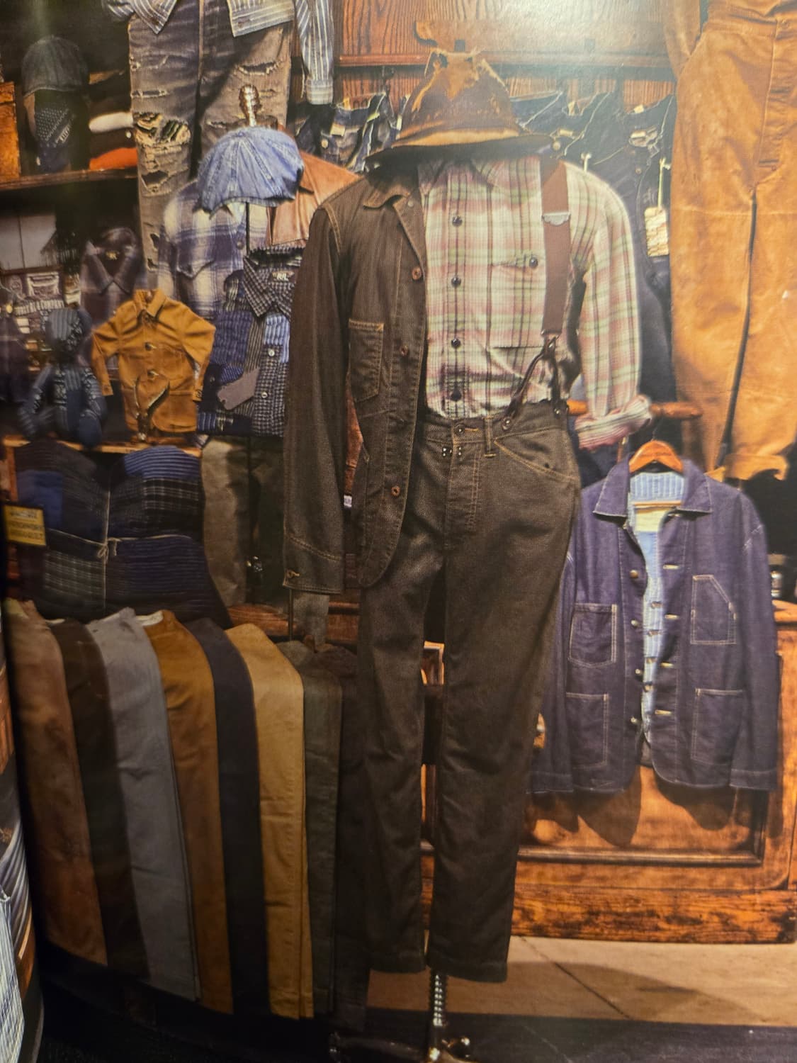 RRL CANVAS WORKSUIT 상품이미지1