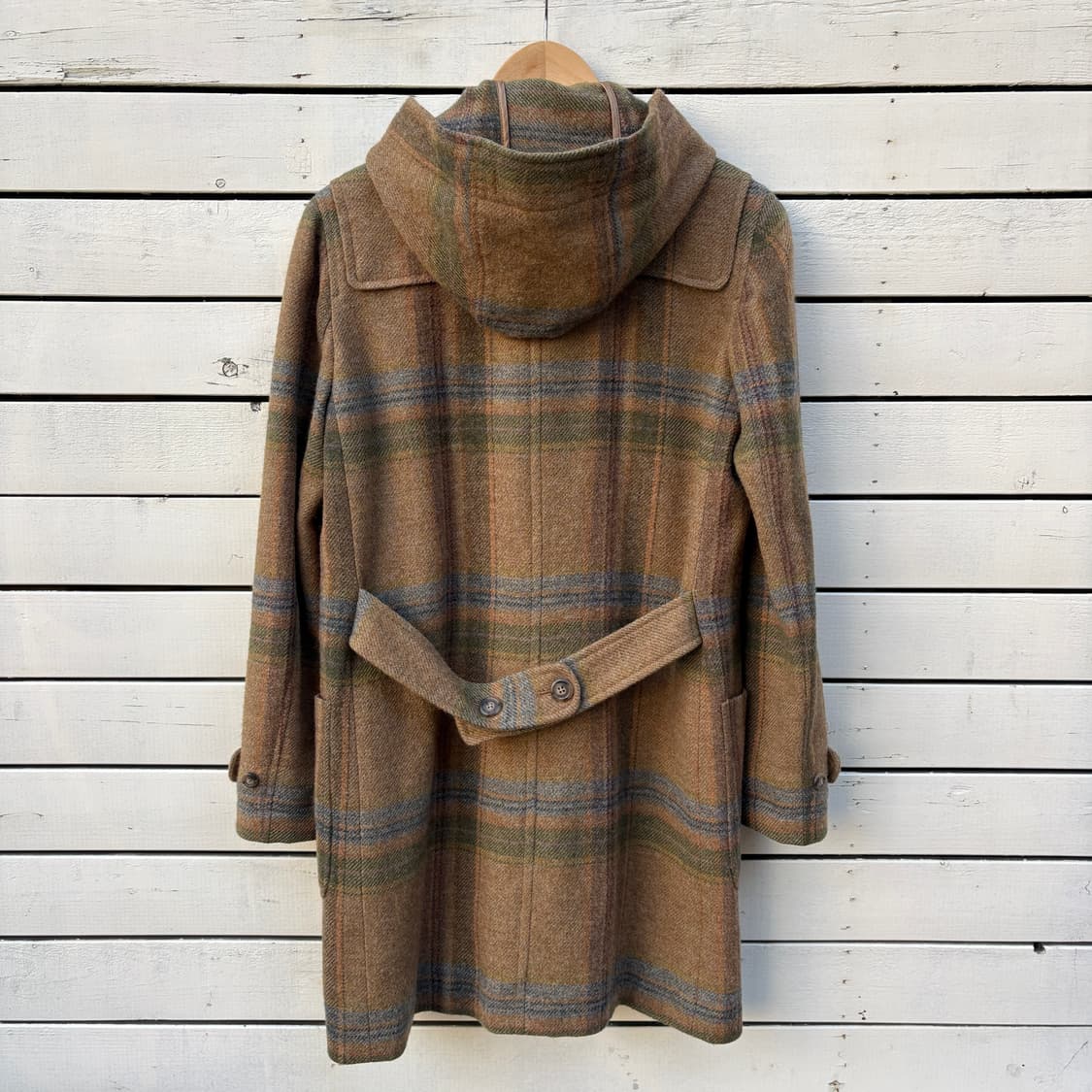 Polo 폴로 럭비 체크 울 더플 코트 상품이미지2