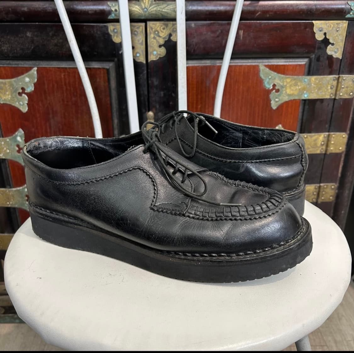 요지 야마모토 Ys for men 레더 더비 슈즈 상품이미지2