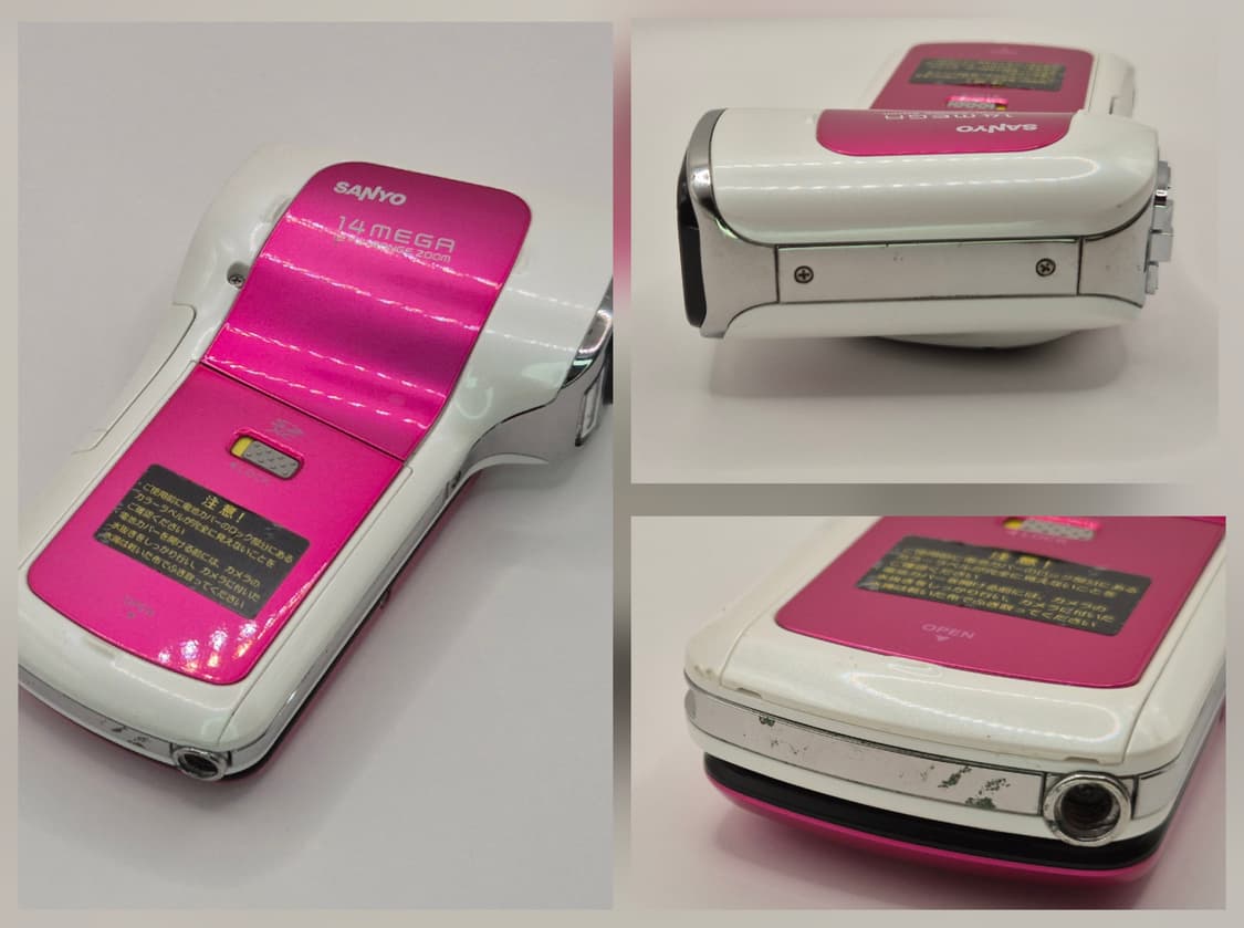 🫧뉴진스 🍑SANYO Xacti CA100 핑크컬러 상품이미지6