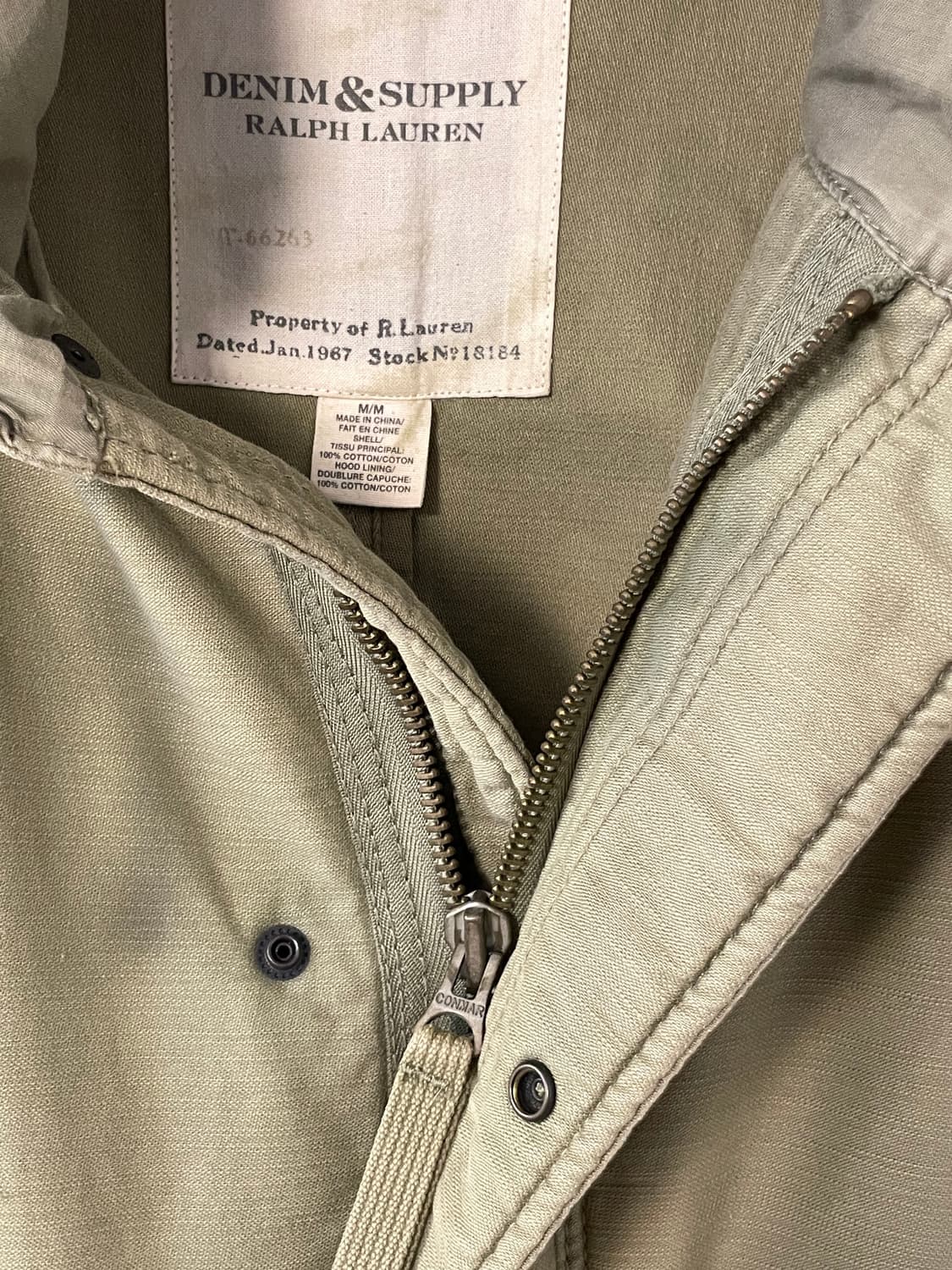 데님앤서플라이 야상 자켓  상품이미지7