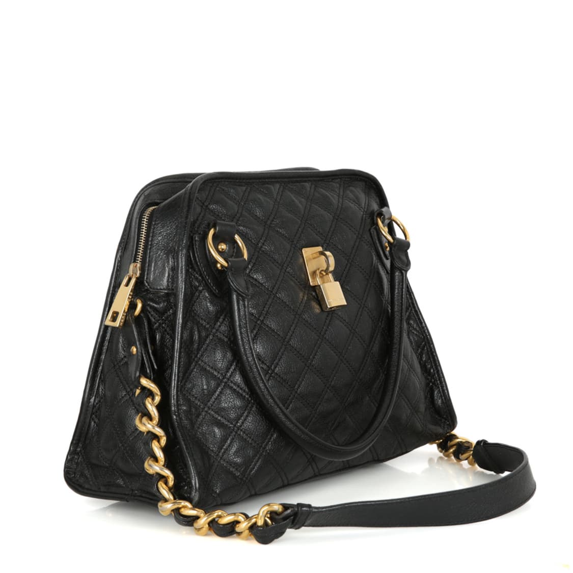 마크제이콥스 스탐백 퀼팅 블랙 금장 체인 숄더 상품이미지3
