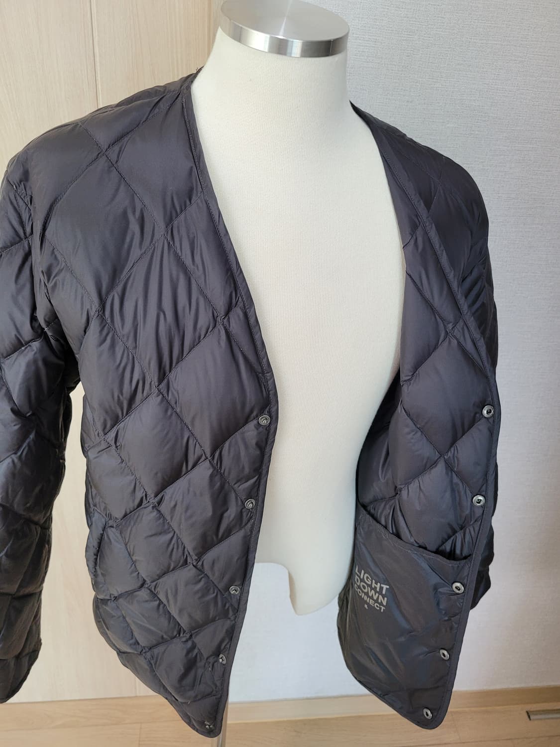 에이치커넥트 H:connect 남자 경량 구스다운 패딩 XL 블랙  상품이미지6