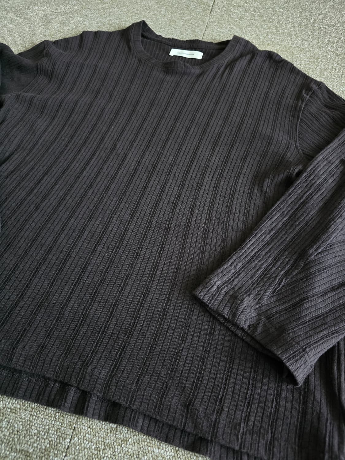 mfpen 엠에프펜 립니트 LS ROUND NECK M 미사용 상품이미지6