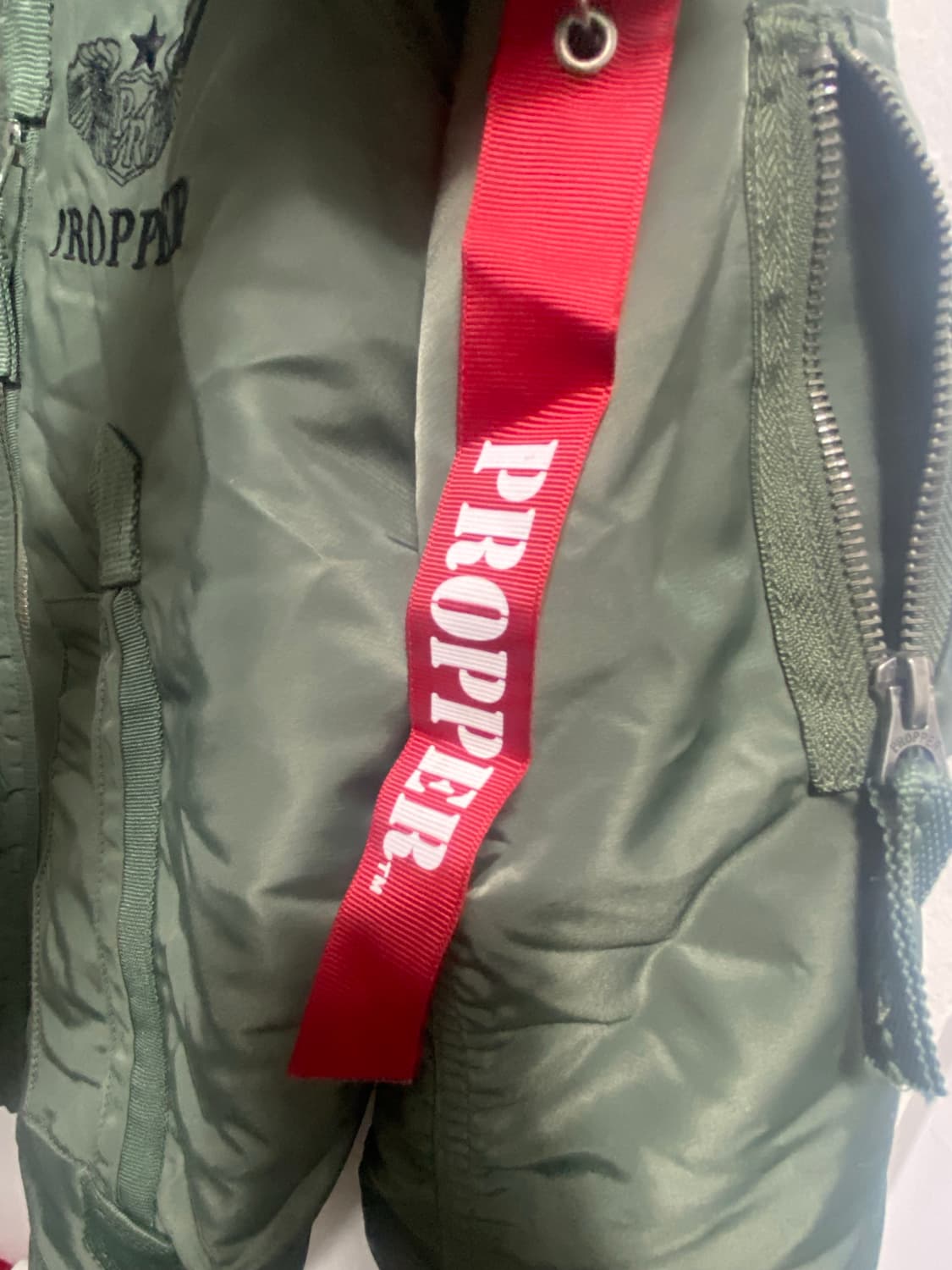 프로퍼 미군 에어포스 항공봄버 MA-1 카키 XL 상품이미지6