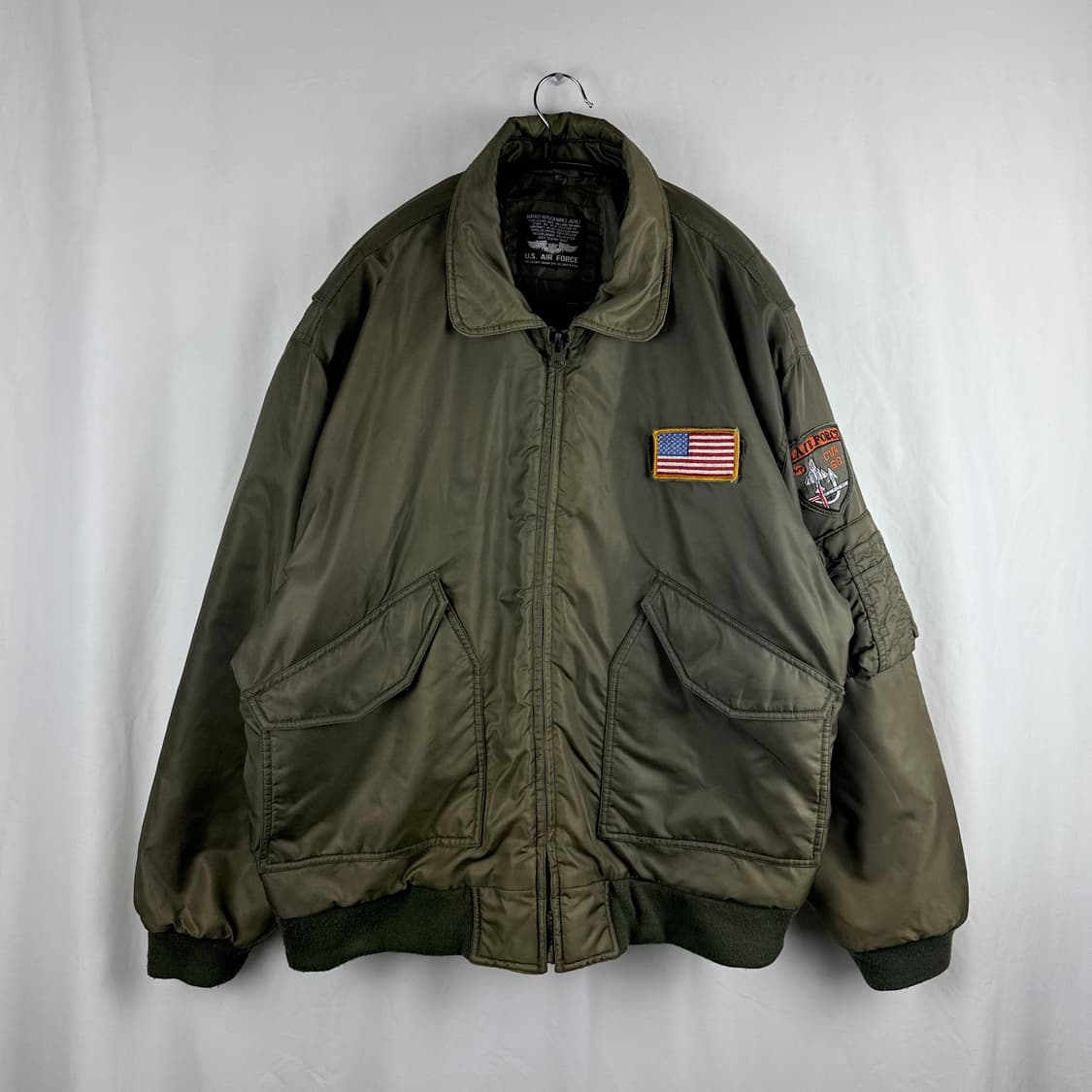 (2XL) USA 빈티지 U.S 에어포스 항공자켓 상품이미지2