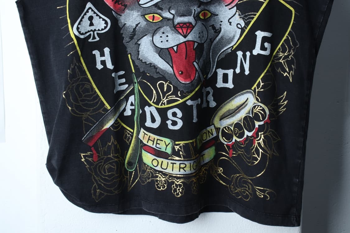 (L-XL) 브랜드빈티지 반팔 티셔츠 민소매 커스텀 워싱-199977 상품이미지4