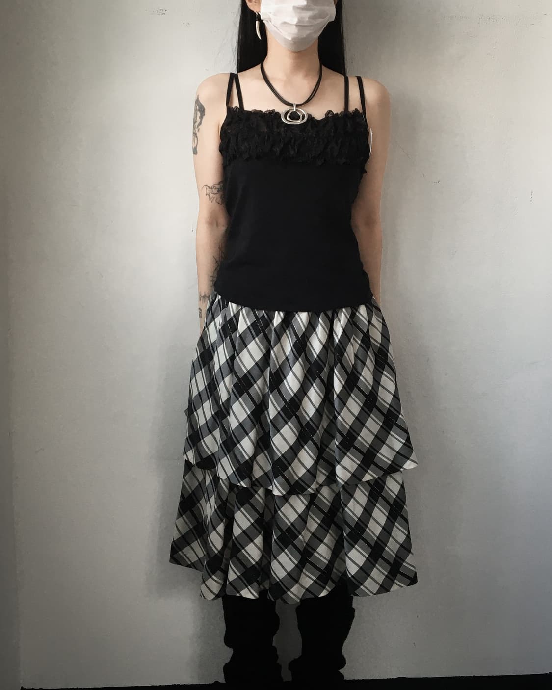 Lace point sleeveless 상품이미지5