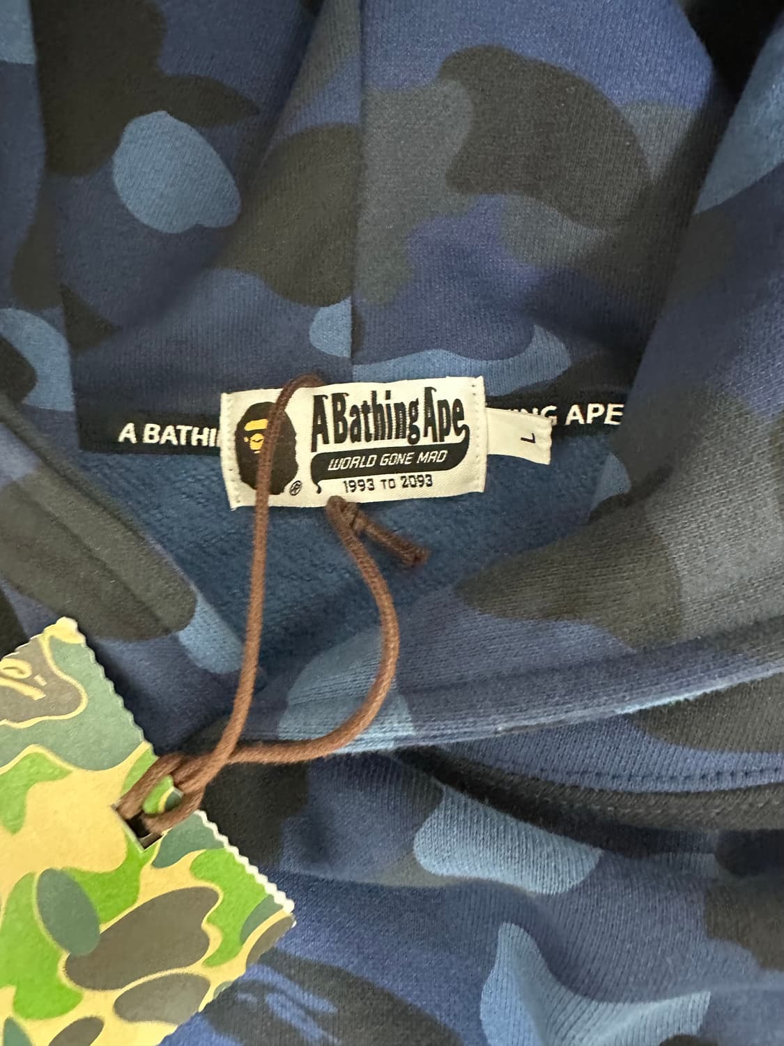 베이프 카모 후드티 청계 상품이미지3