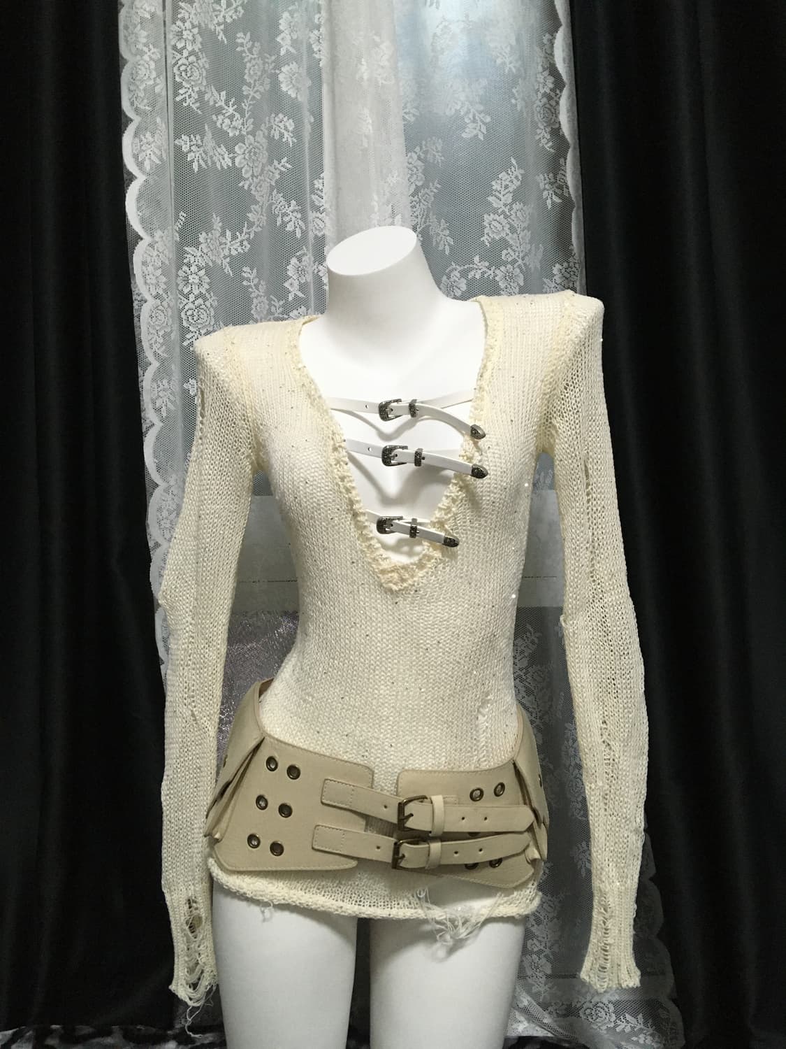 1JINN STUDIO Reversible V-Neck Kardigan 상품이미지1