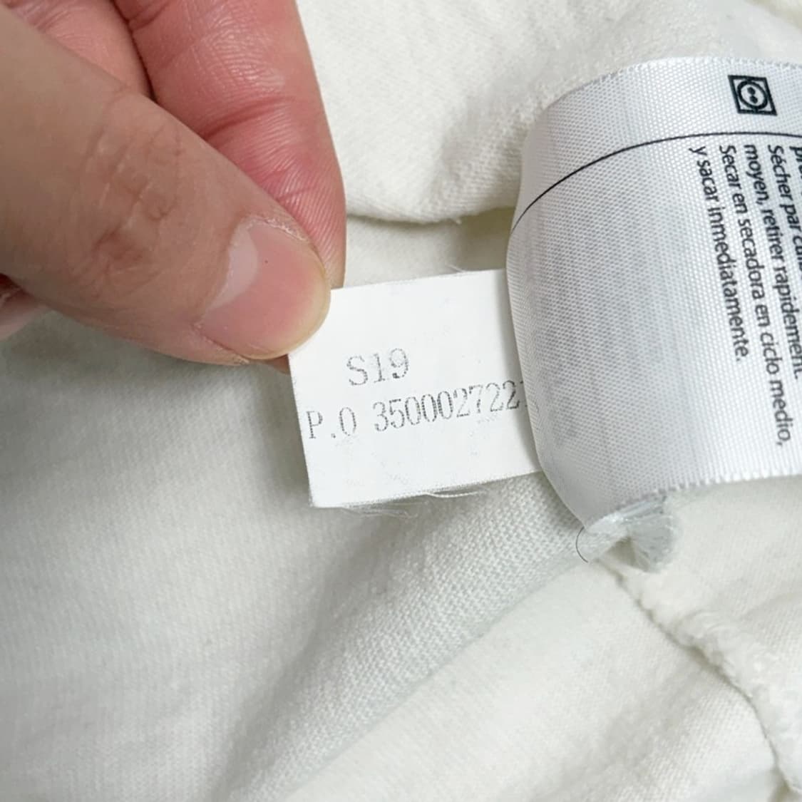 CARHARTT 오리지널 핏 포켓 반팔티 화이트 L 상품이미지6