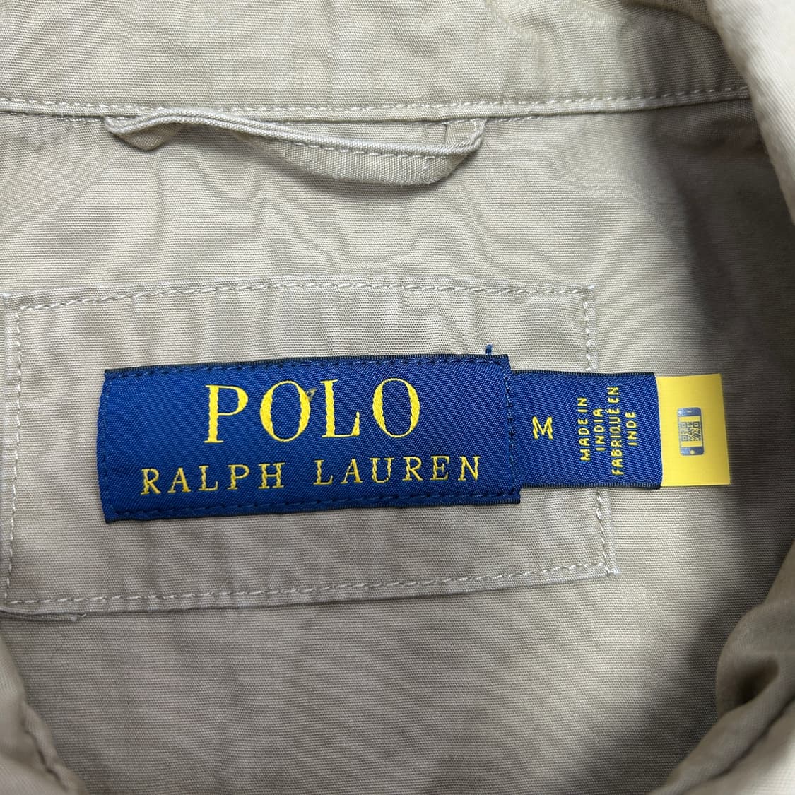 폴로 베이지 포플린 코치자켓(M) 상품이미지2