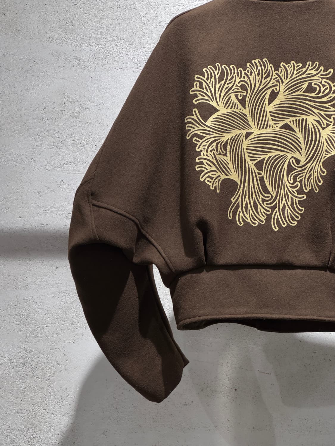 크리스토퍼 네메스 로프 그래픽 크롭 자켓 상품이미지4