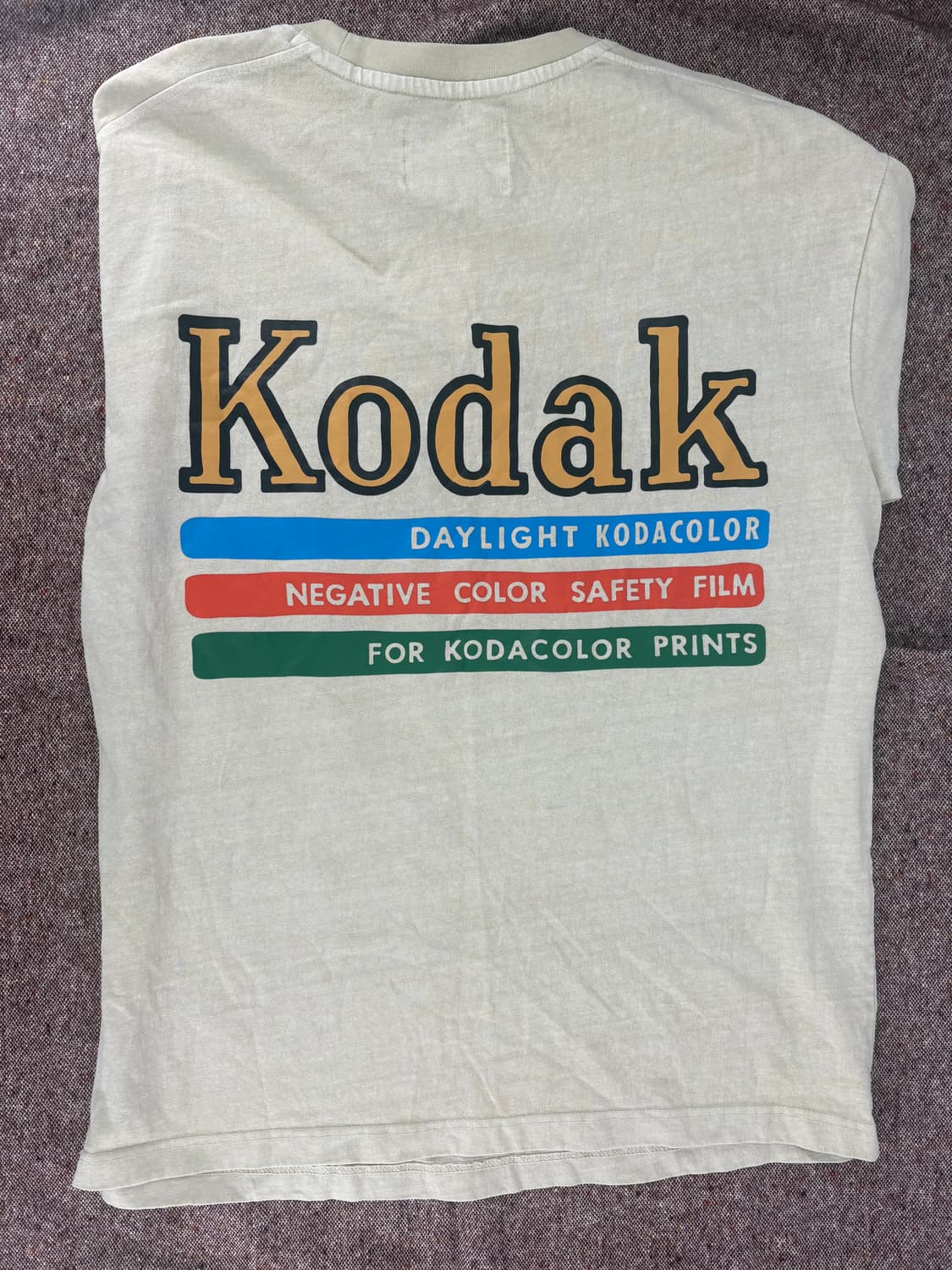📸 [KODAK] 코닥컬러 필름 그래픽 티셔츠 (M) 상품이미지2