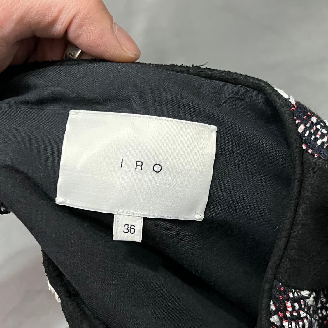  이로 트위드 집업 자켓 y15106 상품이미지6