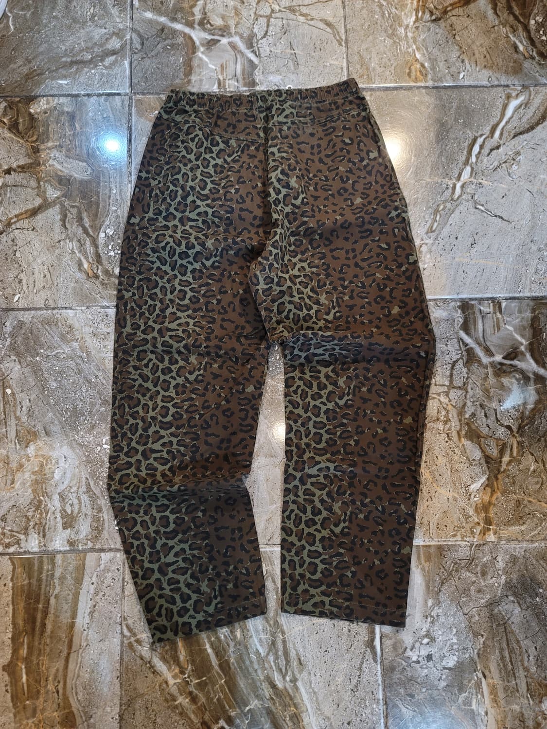 스투시 레오파드 비치 팬츠 올리브 (새상품) 상품이미지2