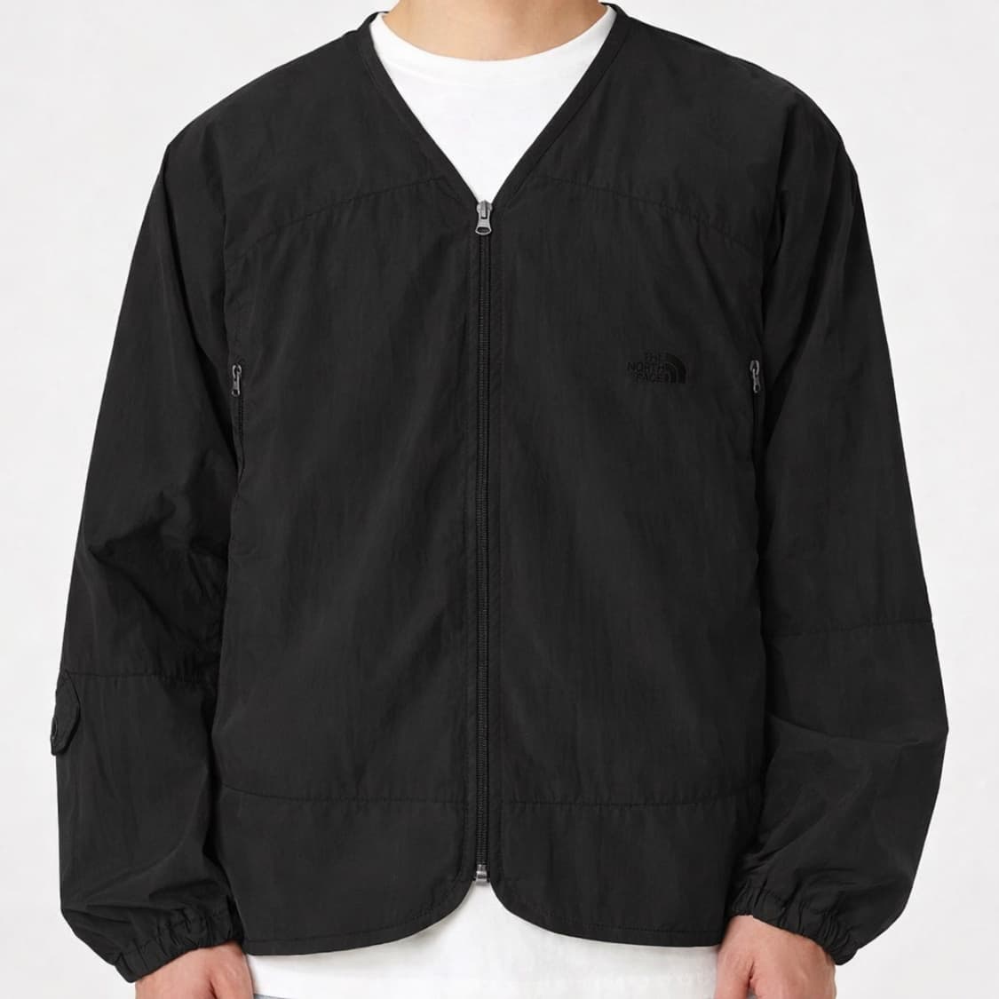 더 노스 페이스 퍼플 라벨 나일론 립스탑 필드 가디건 블랙 상품이미지4