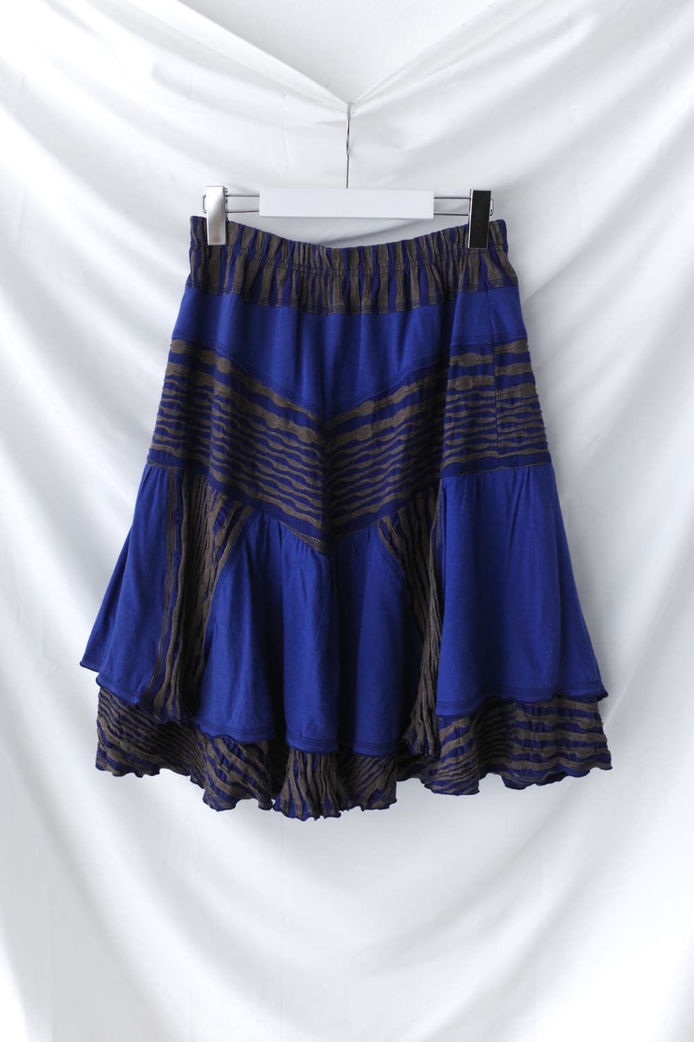 eiko kondo) button stripe skirt 상품이미지3