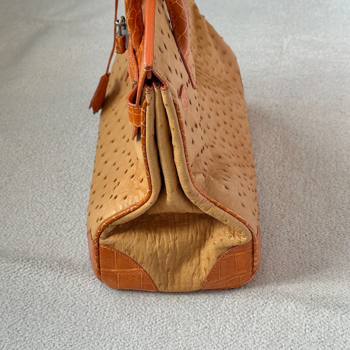 타조 가죽 토트백 상품이미지5