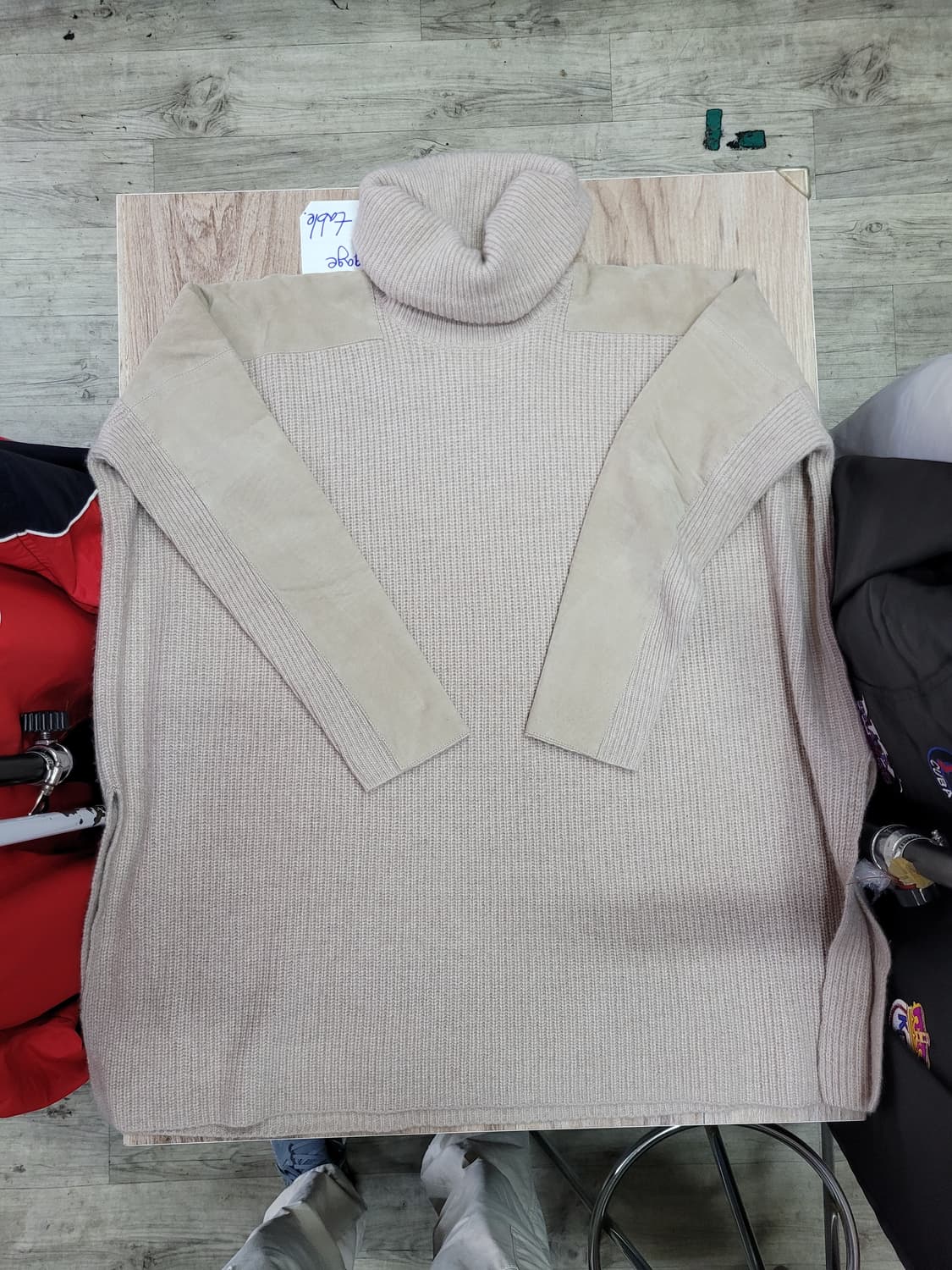 Polo 폴로 랄프로렌 아이보리색 터틀넥 니트 스웨터 상품이미지2