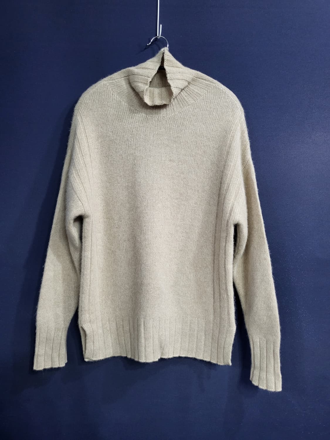 캐시미어100% 터틀넥 상품이미지1