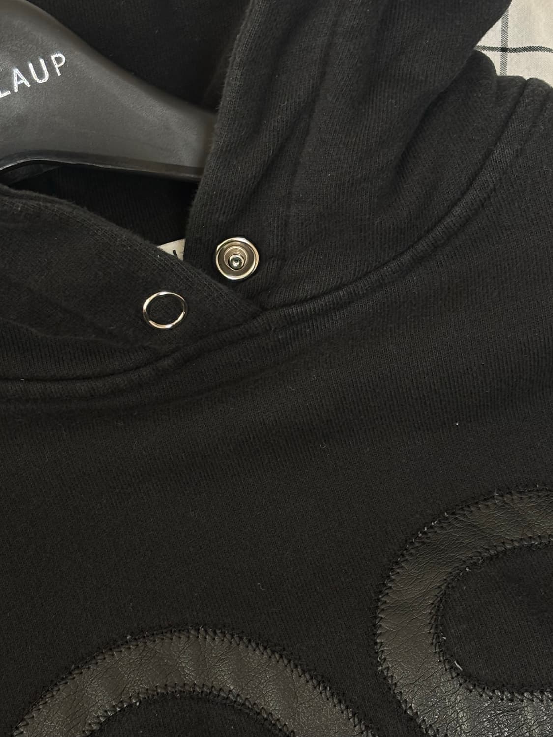 Ssession SS patch hoodie black 상품이미지2