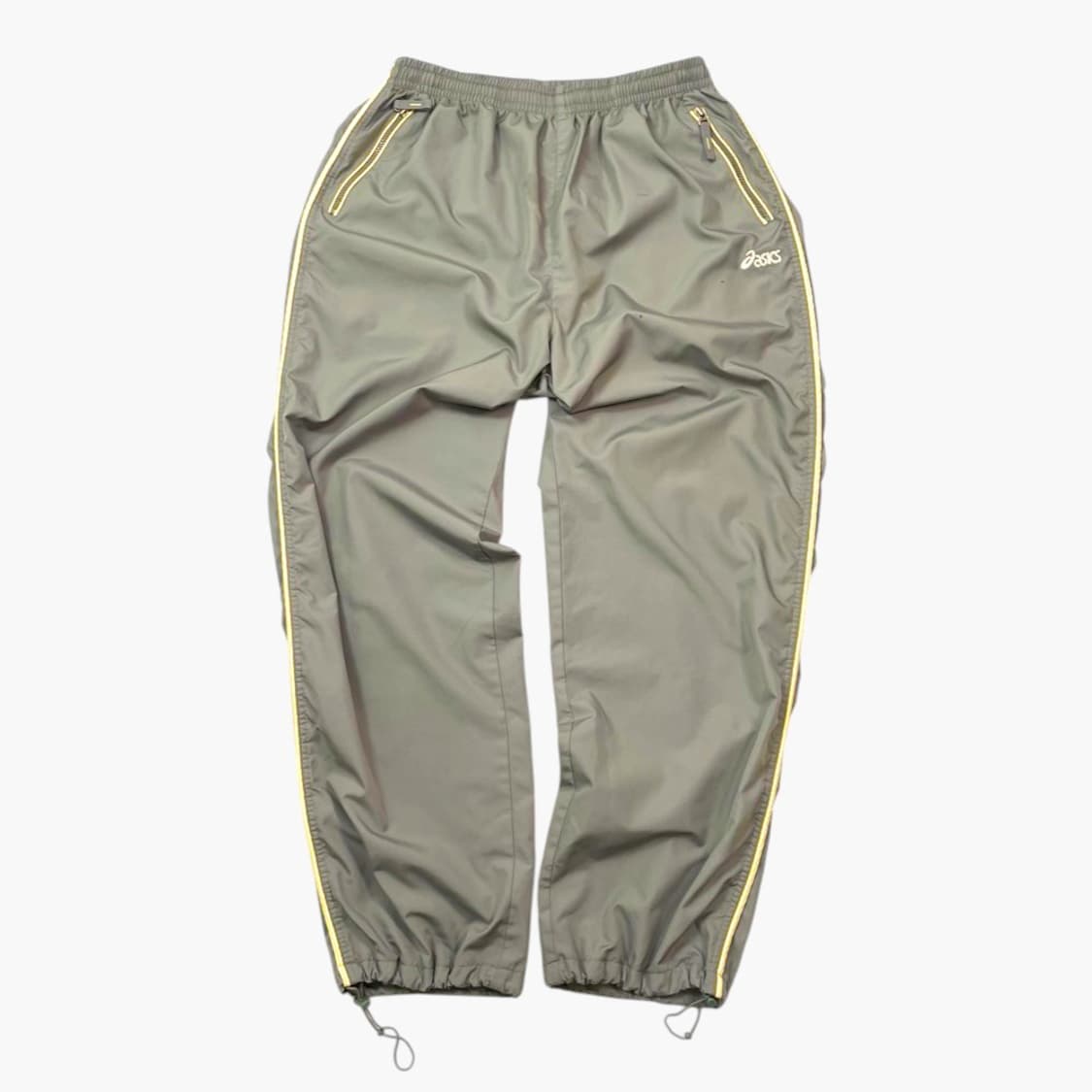 아식스 Asics 카키 올드스쿨 메쉬안감 트랙팬츠 100 상품이미지1