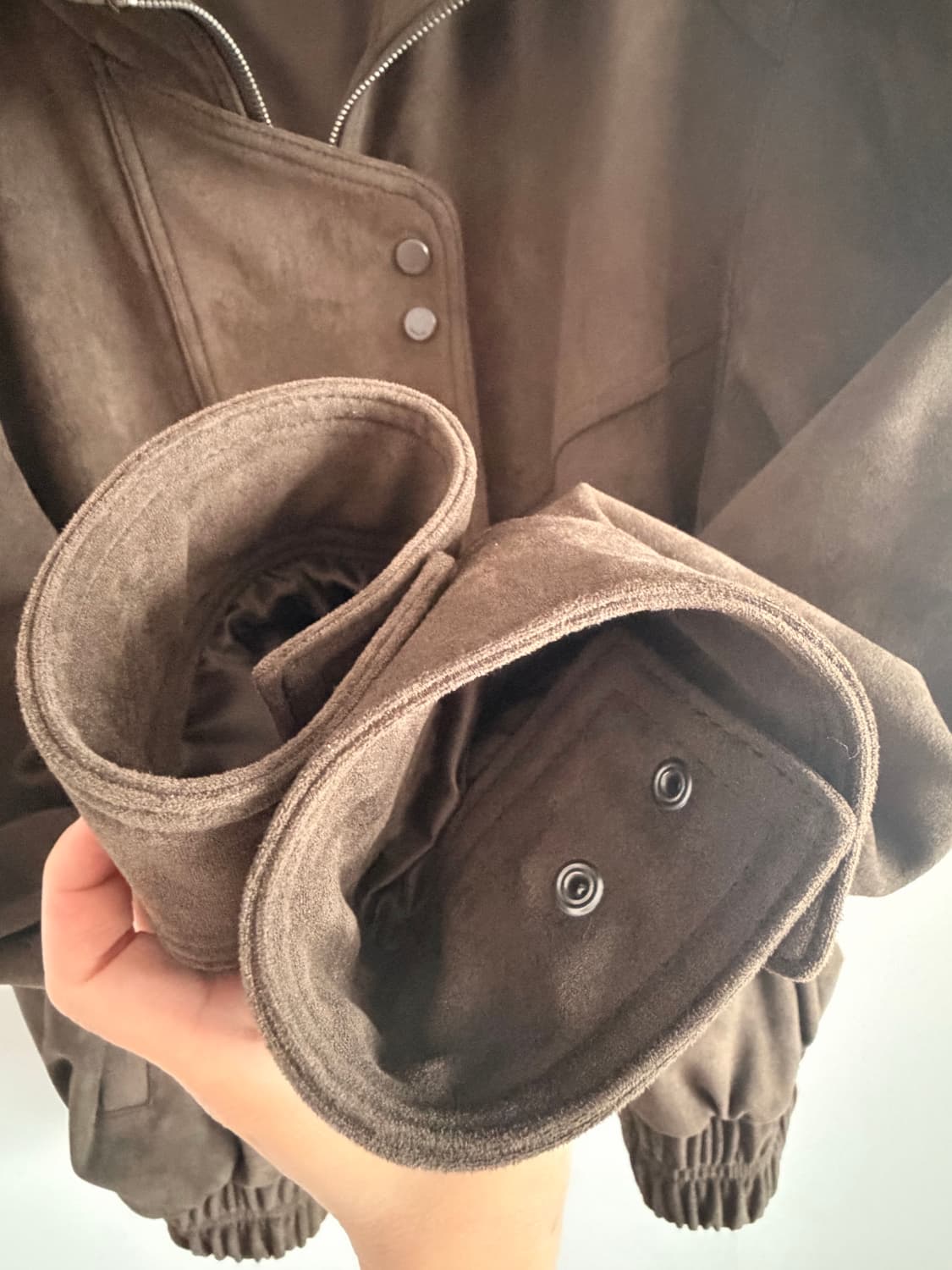 루에브르 스웨이드 자켓 상품이미지4