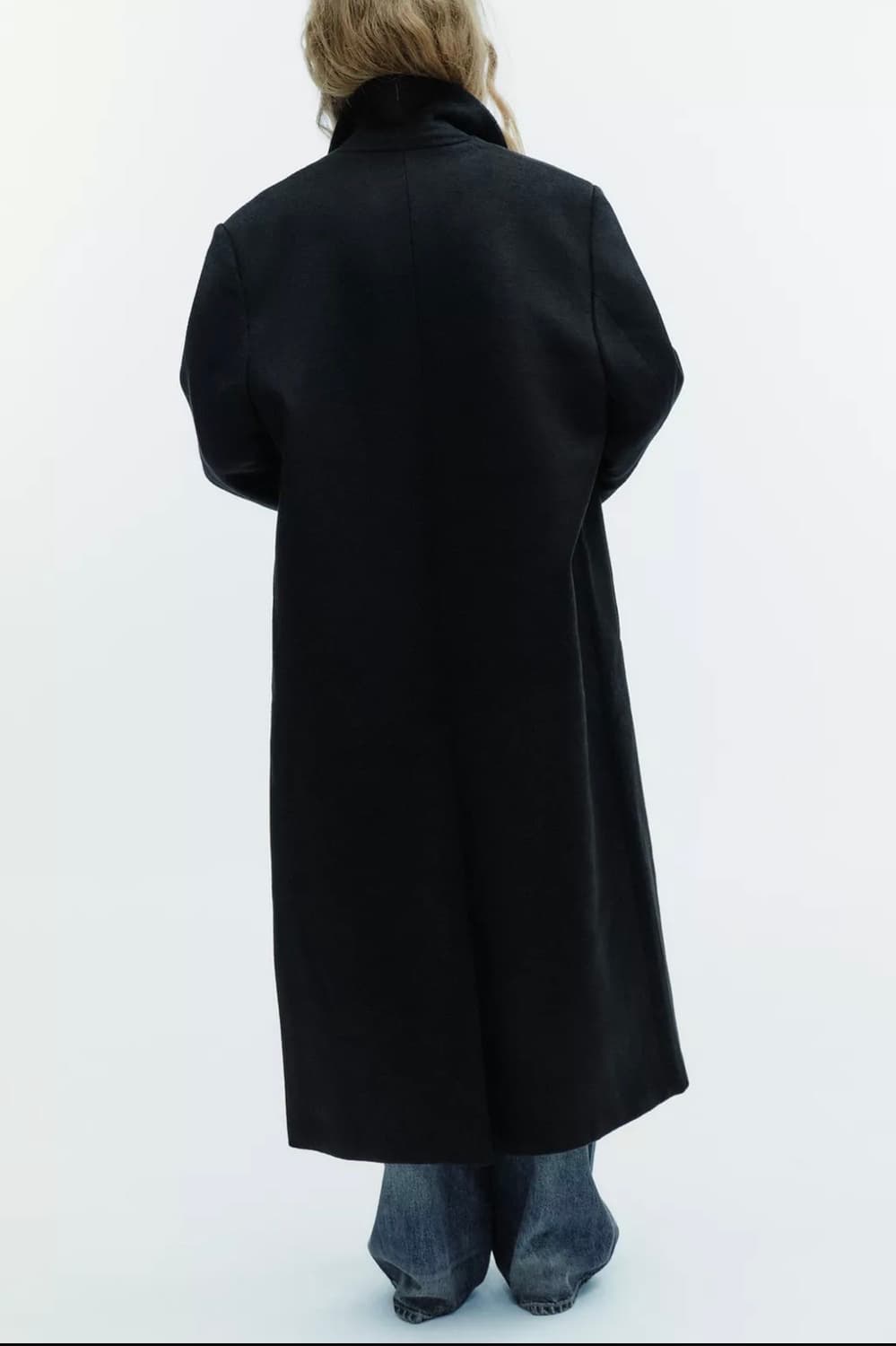 (새상품) ZARA 자라 롱 울코트 상품이미지6