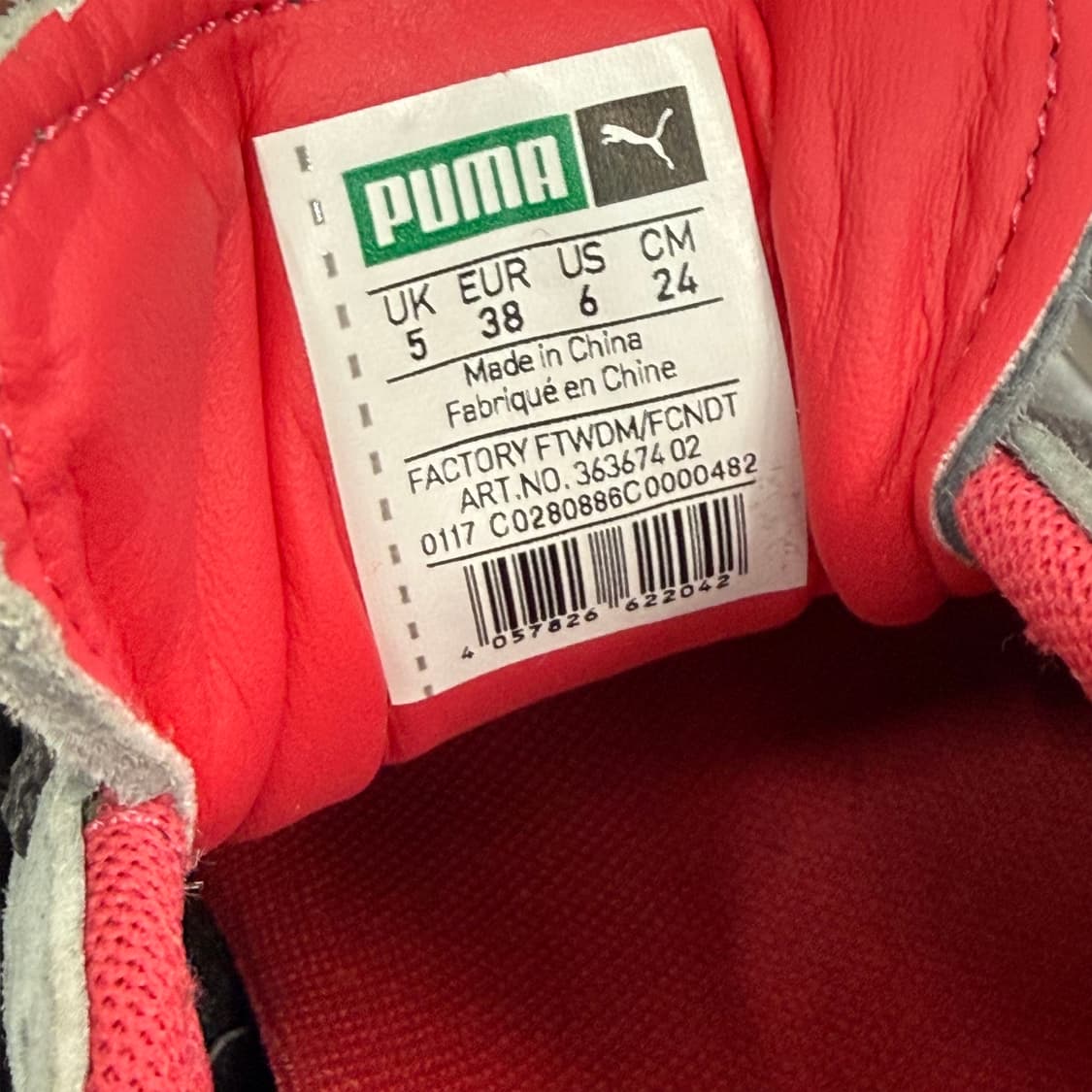 240 PUMA 푸마x스테이플 클라이드 스니커즈 상품이미지10