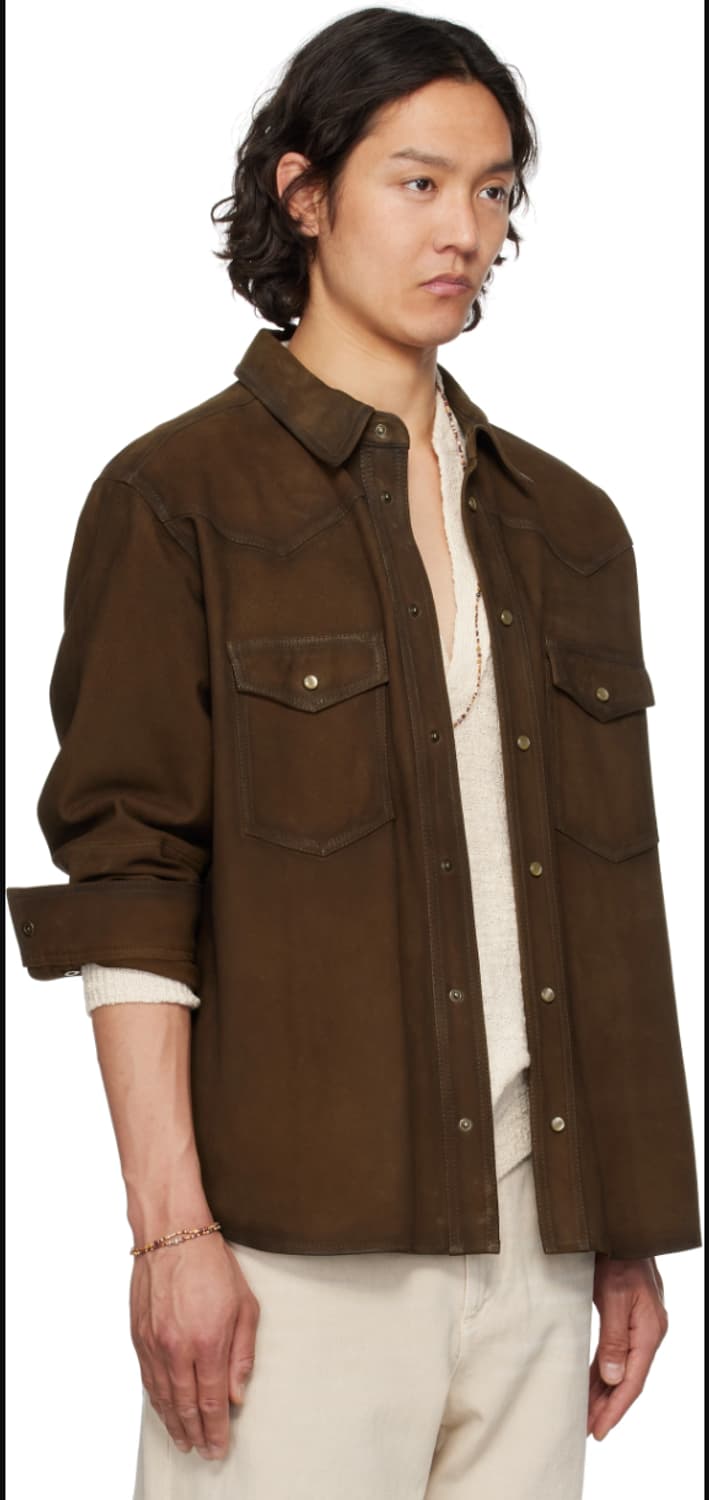 이자벨마랑 아드리안 스웨이드셔츠 상품이미지2