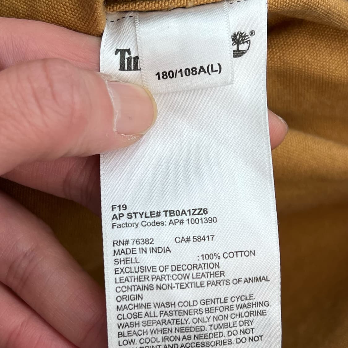 팀버랜드 워크셔츠 r2052 상품이미지8