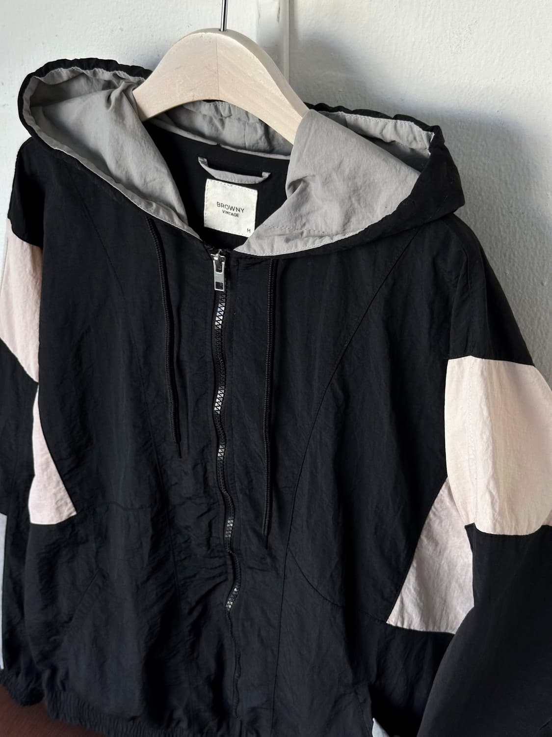 Light shell washed nylon easy parka 상품이미지1